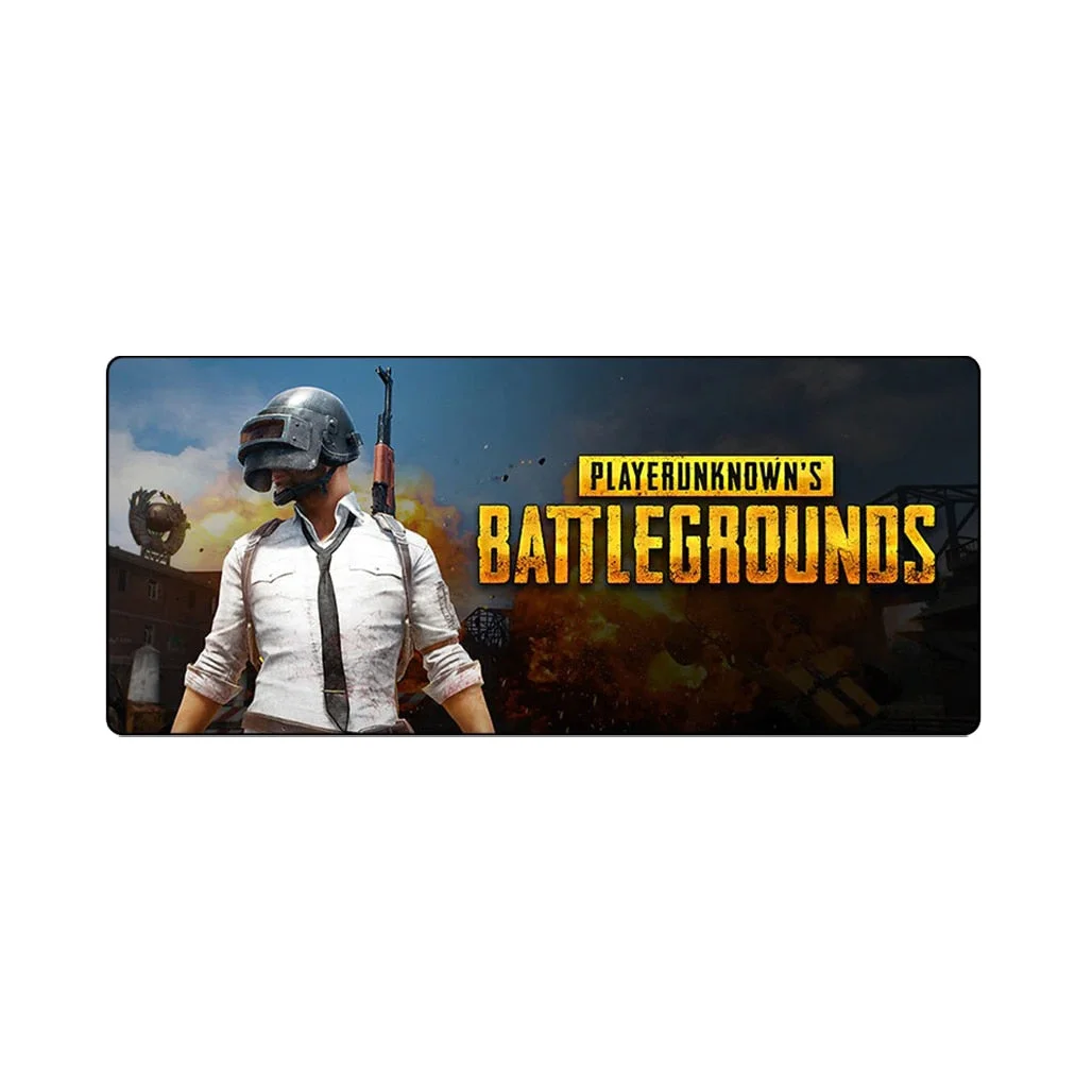 PUBG Gaming Mouse Pad 300mm x 700mm - Large Size, Anti-Fray, High Precision Tracking
