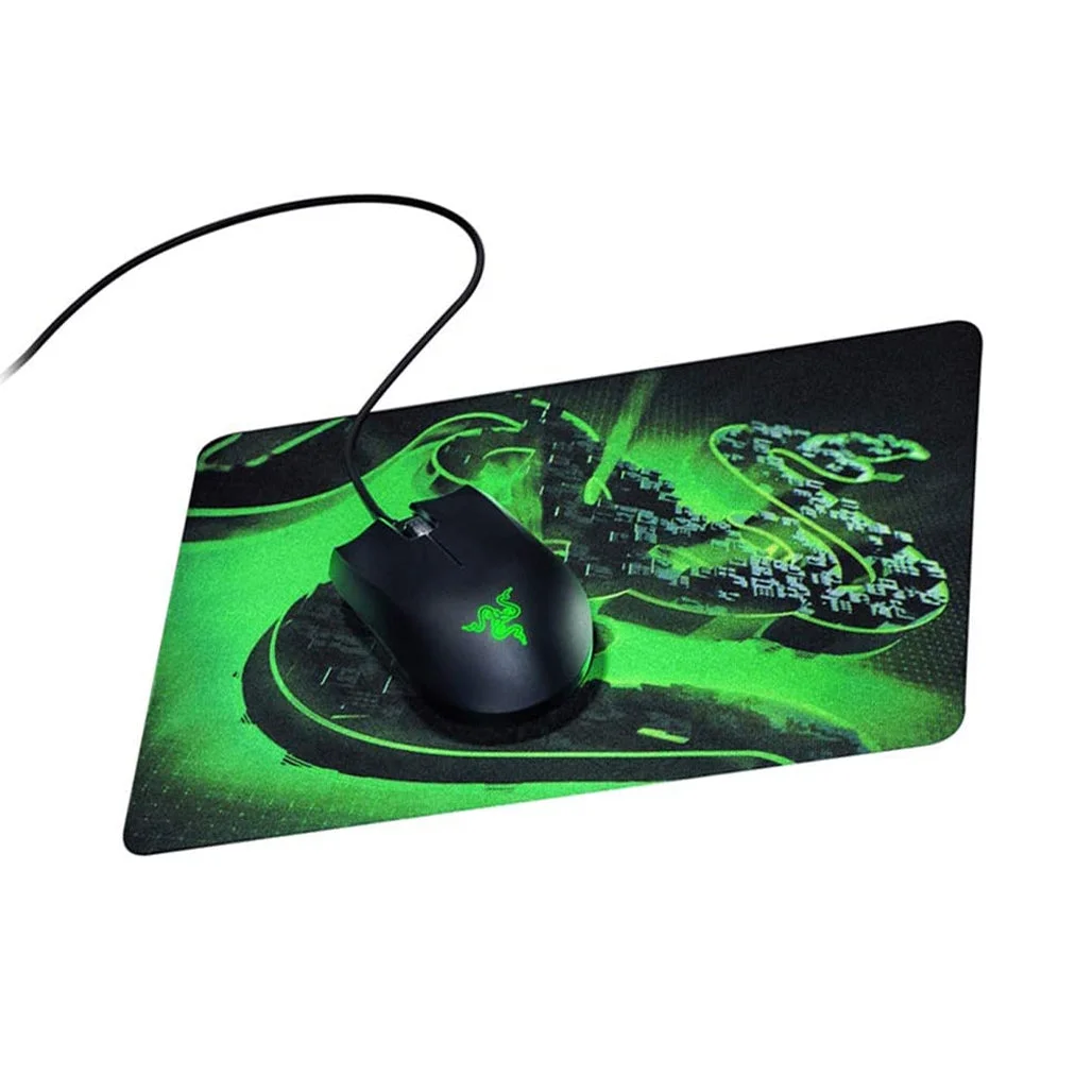 Razer Abyssus Lite & Goliathus Mobile Construct Edition Bundle - Gaming Mouse and Ultra-Slim Mouse Mat