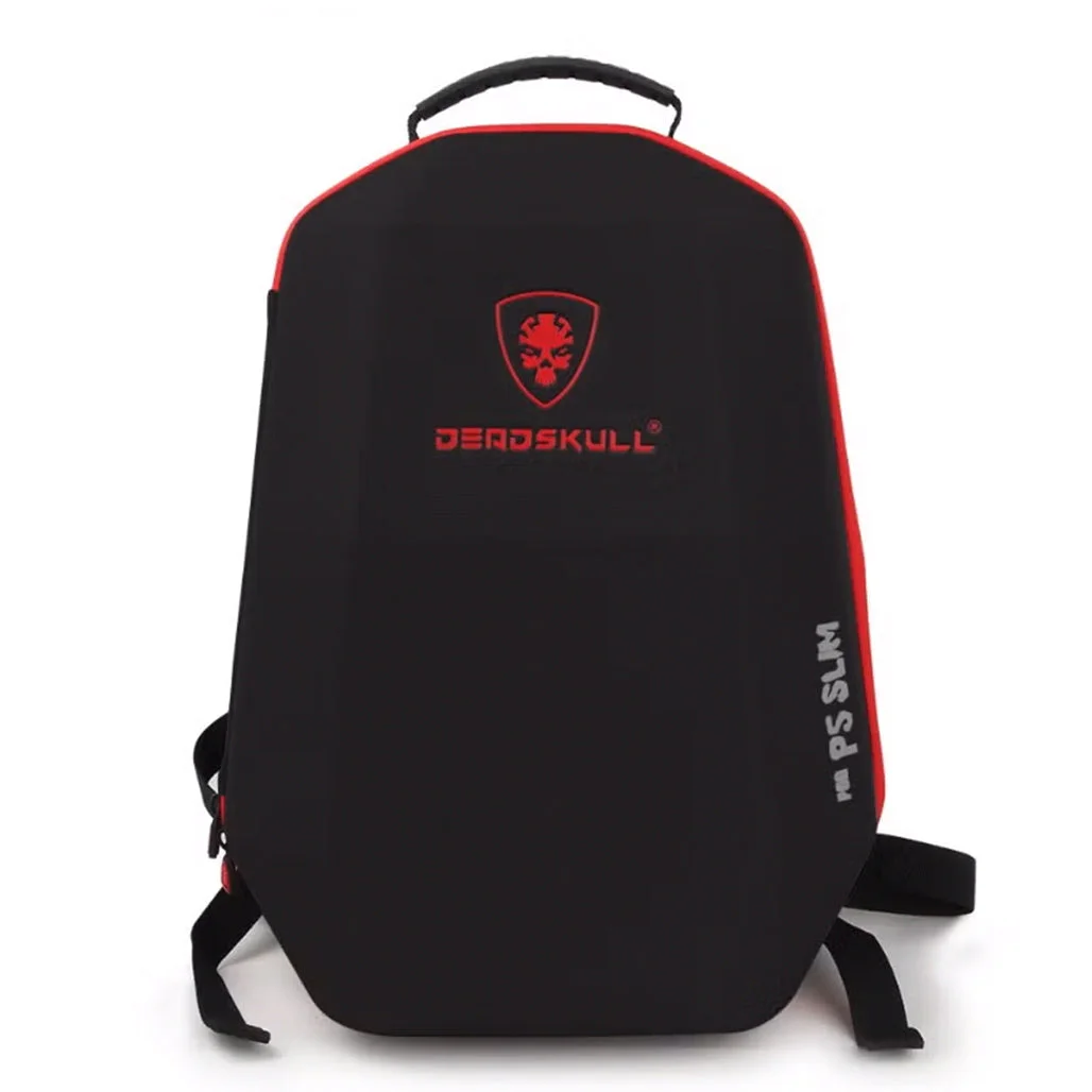 DeadSkull PlayStation 5 Slim Travel Backpack - Durable and Protective Storage for Console and Accessories