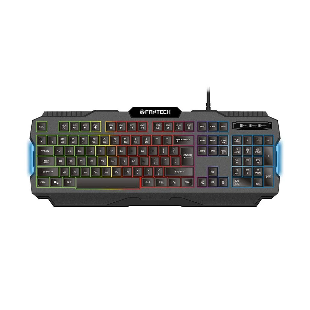 Fantech K511 Hunter - Full-Size Wired Gaming Keyboard with Rainbow LED Backlighting