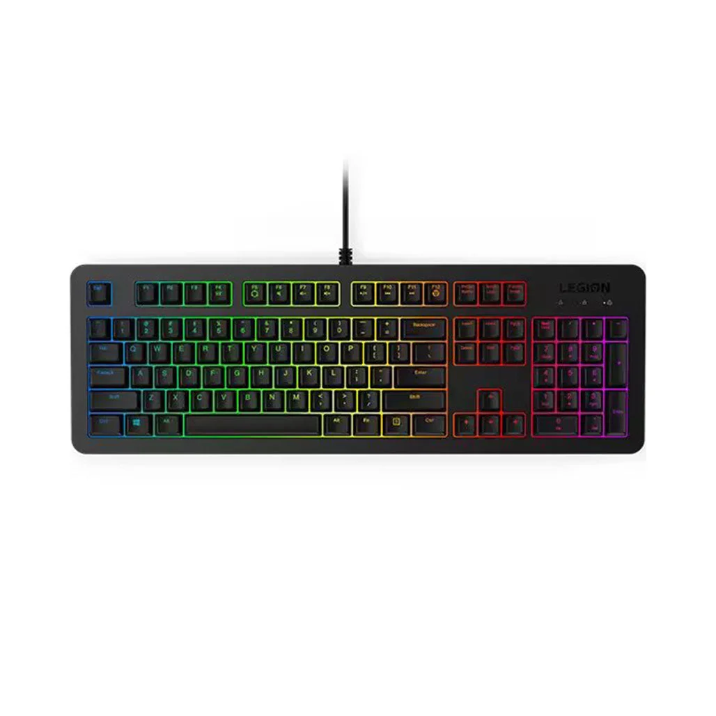 Lenovo Legion K300 RGB Full-Size Wired Gaming Keyboard - English & Arabic Layout