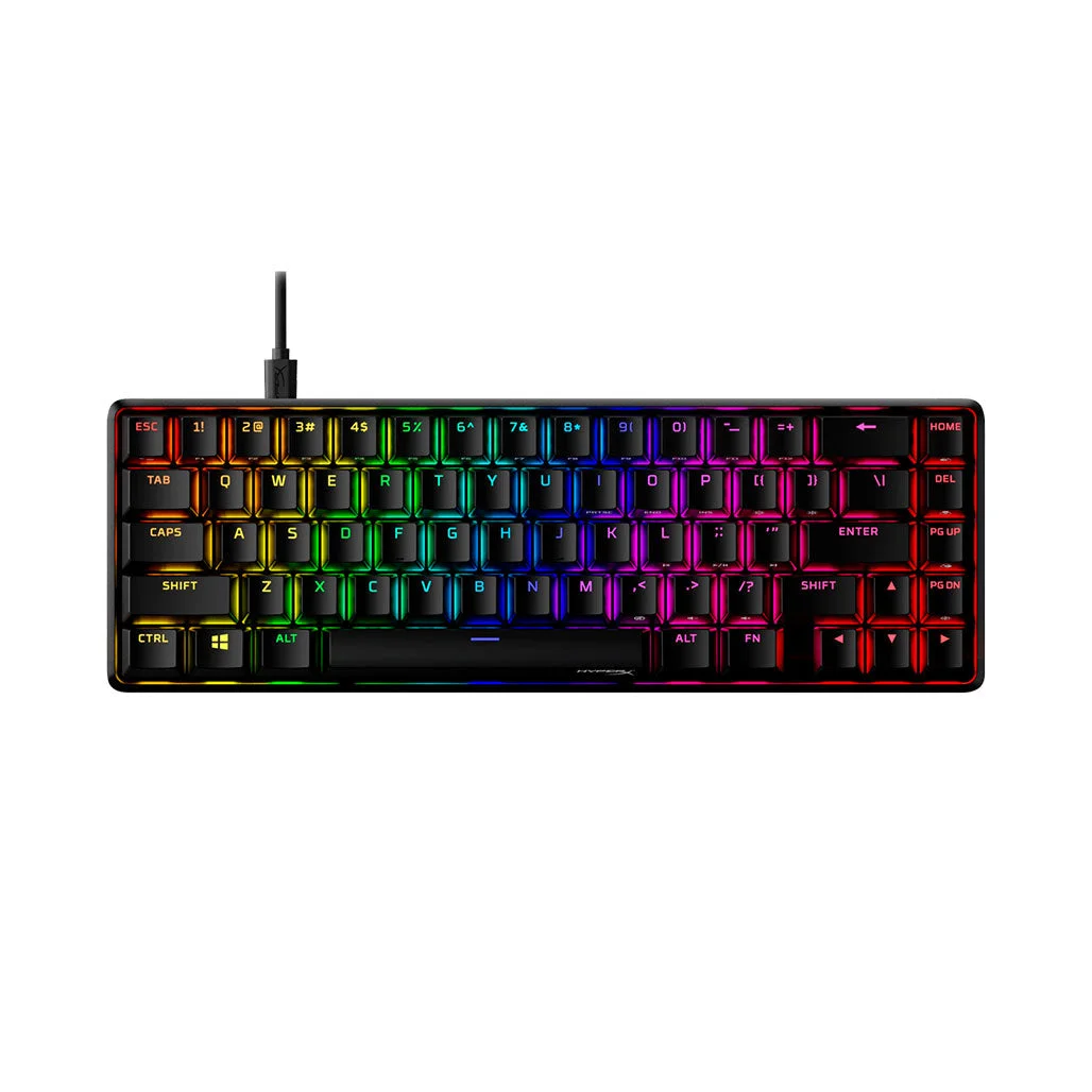 HyperX Alloy Origins 65 Red Switch - Compact Wired Mechanical Gaming Keyboard | 4P5D6AA#ABA