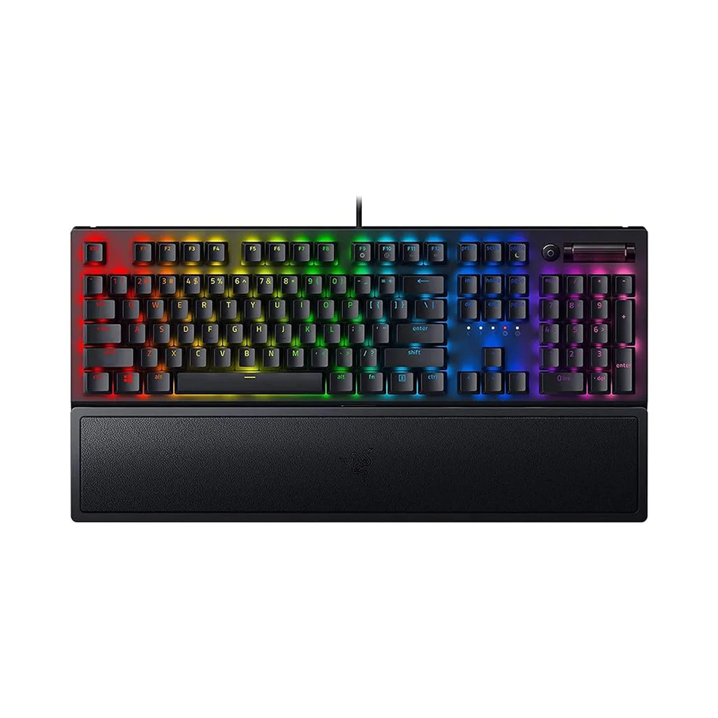 Razer BlackWidow V3 - Wired Full-Size Mechanical Gaming Keyboard | Yellow Switches
