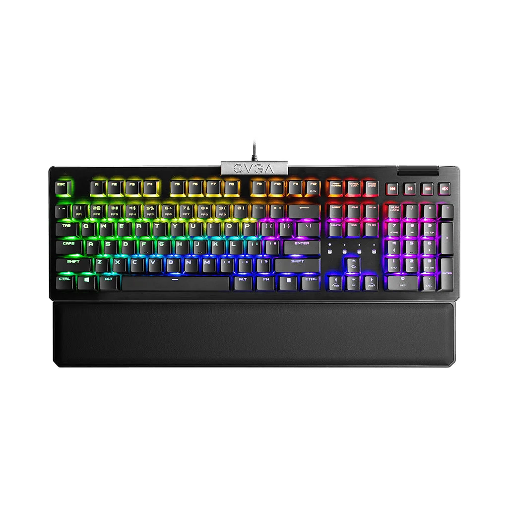 EVGA Z15 - RGB Wired Full-size Mechanical Gaming Keyboard - Linear Silver Switches | 821-W1-15US-KR