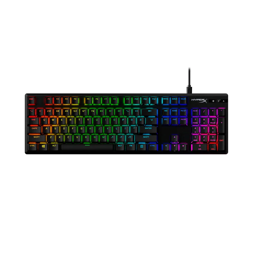 HyperX Alloy Origins PBT HX Aqua Switch - Mechanical Gaming Keyboard | 639N5AA#ACB