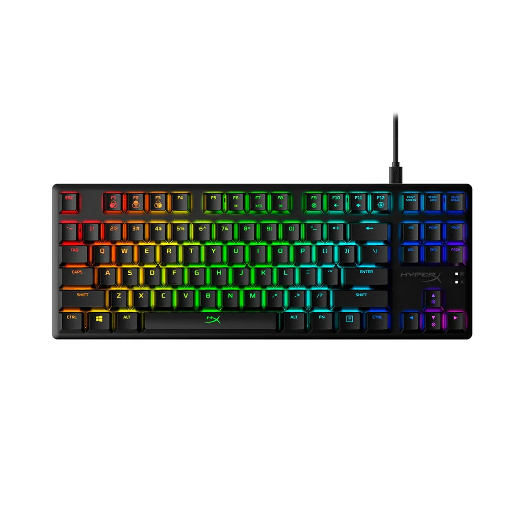 HyperX Alloy Origins Core Aqua Switch - Mechanical Gaming Keyboard Tenkeyless