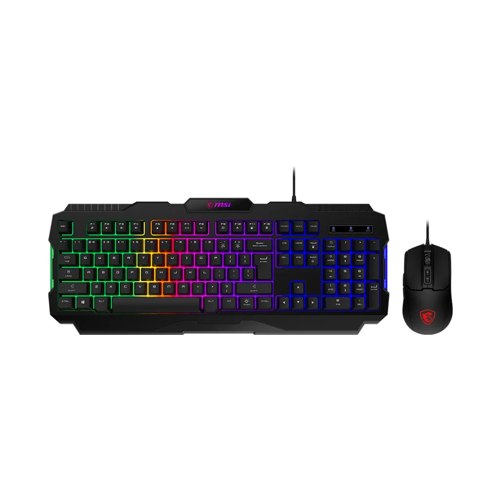 MSI FORGE GK100 Gaming Keyboard and Mouse Combo