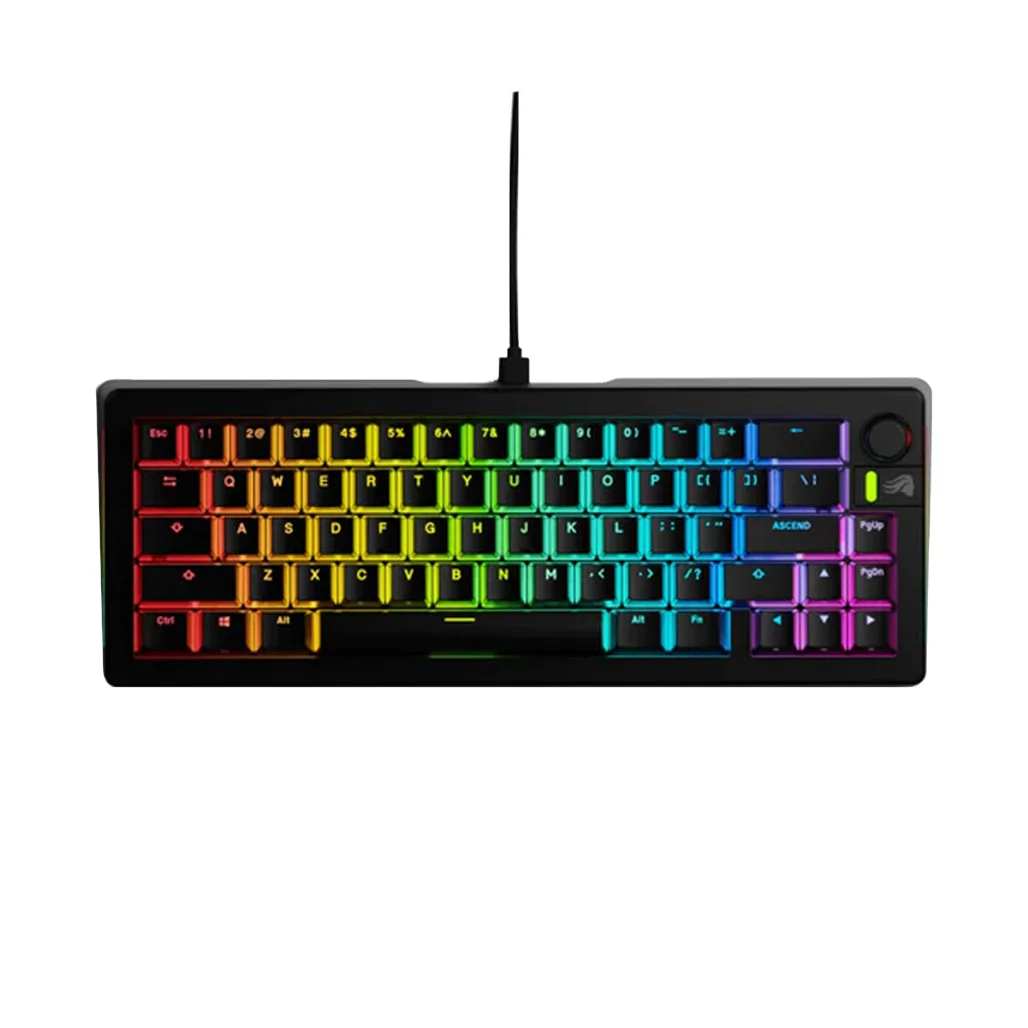 Glorious GMMK 3 75% Mechanical Gaming Keyboard with Arabic Keys - Red Switch