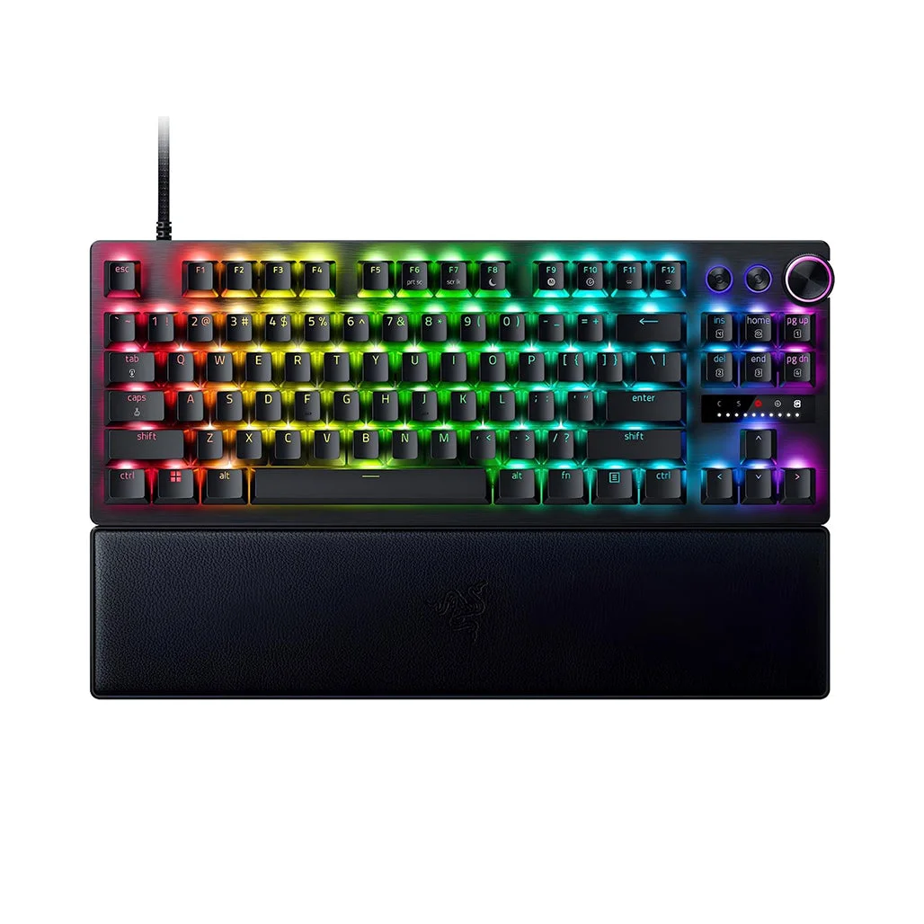Razer Huntsman V3 Pro Tenkeyless 8KHz - Analog Optical Esports Keyboard