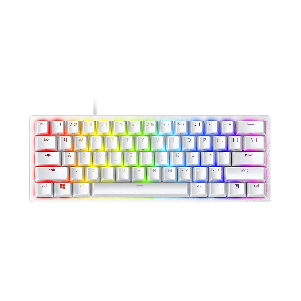 Razer Huntsman Mini - Mercury - 60% Optical Gaming Keyboard