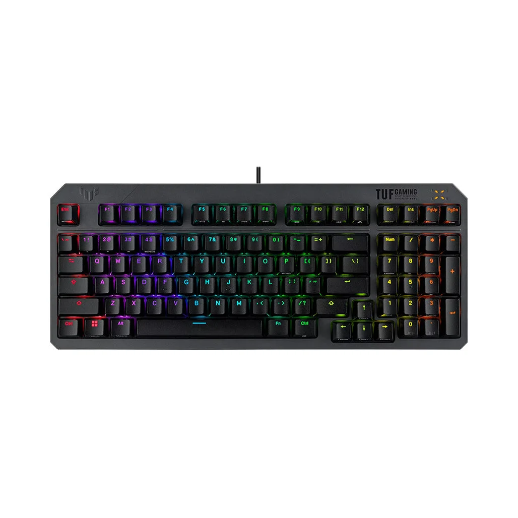 ASUS TUF Gaming K3 Gen II - Compact Optical-Mechanical RGB Gaming Keyboard