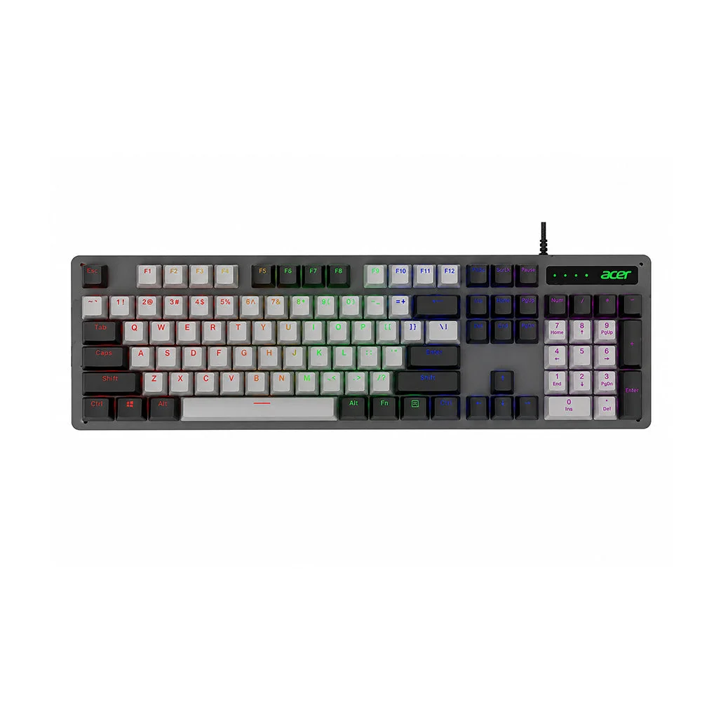 Acer OKW212 - Wired Mechanical Gaming Keyboard - Red Switch