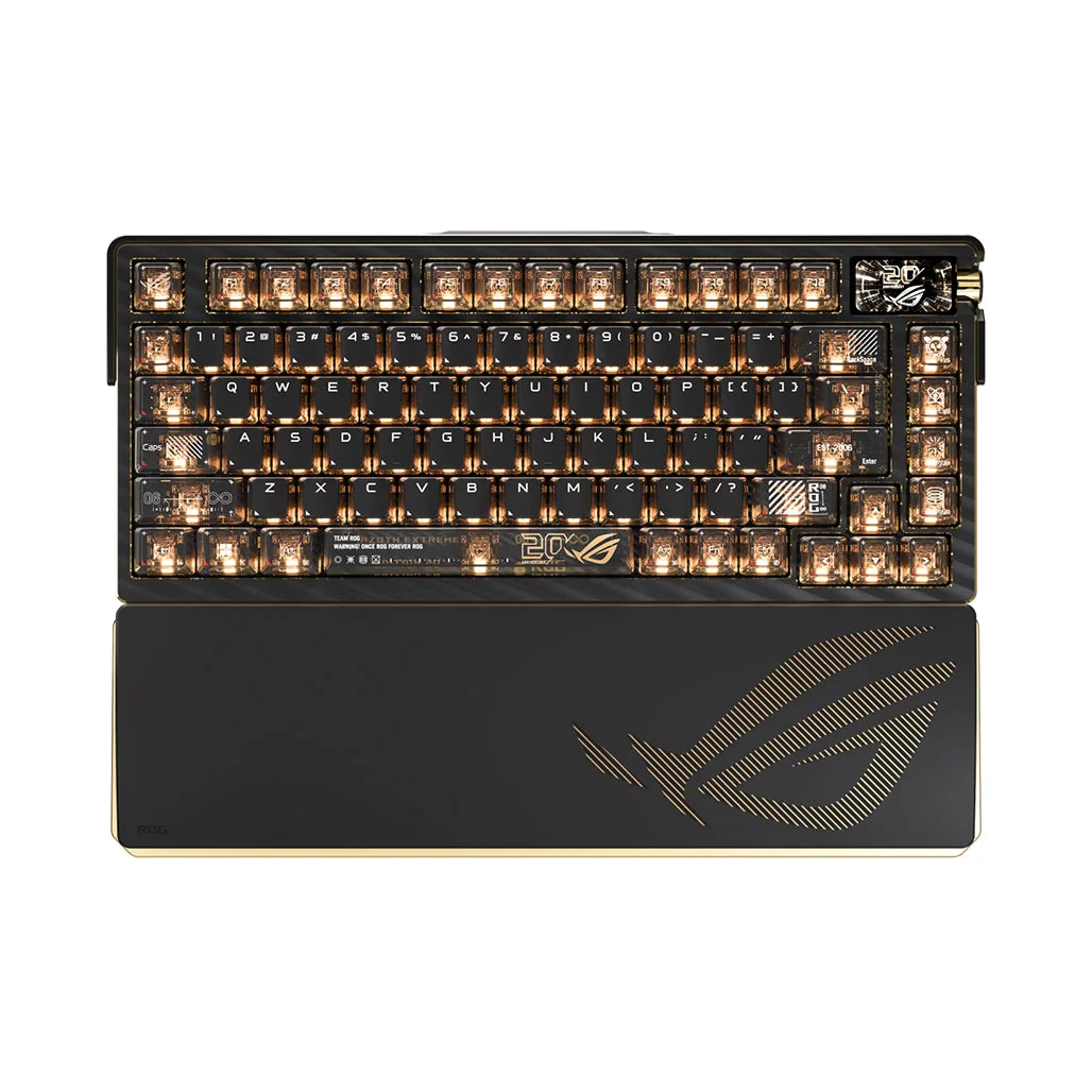 Asus ROG Azoth Extreme Edition 20 Gaming Keyboard - Limited Edition 75% Wireless Mechanical Gaming Keyboard