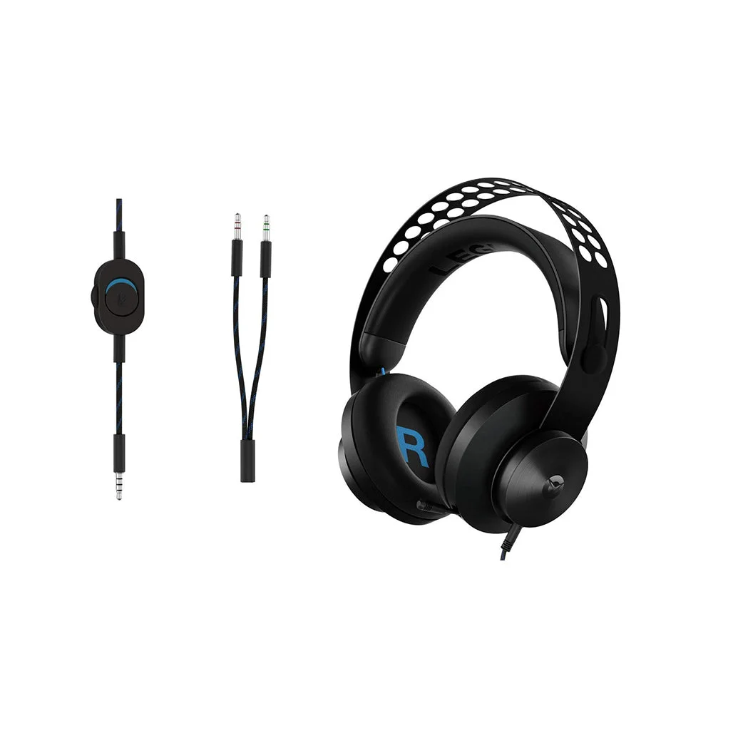 Lenovo Legion H300 Stereo Gaming Headset - Black