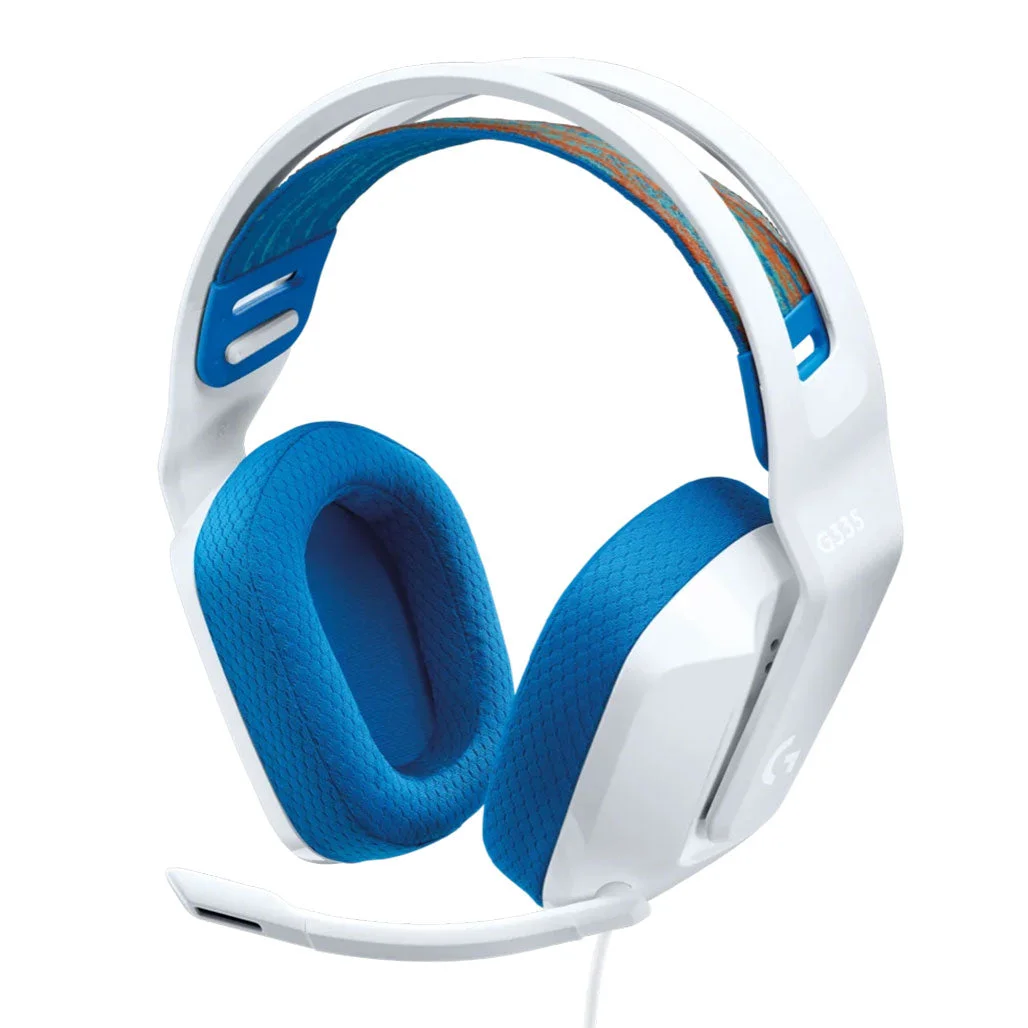 Logitech G335 Wired Gaming Headset - White - 981-001018