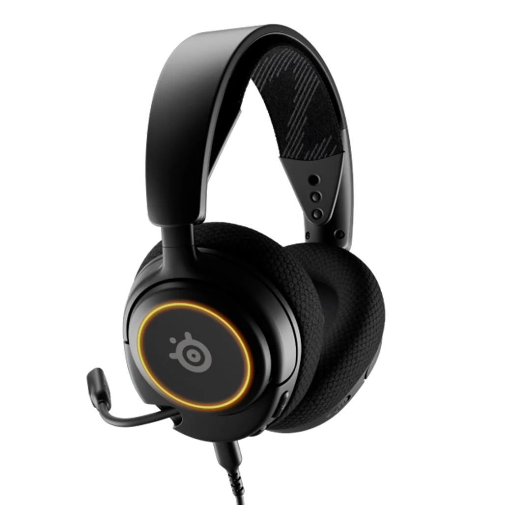 SteelSeries Arctis Nova 3 - Multi-Platform Premium Wired RGB Gaming Headset