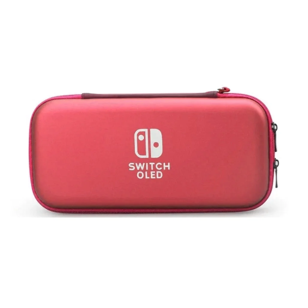 Nintendo Switch OLED Carrying Case - Premium Airform Bag in Black, Blue, and Red