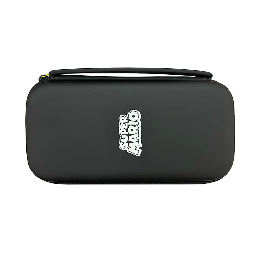 Nintendo Switch OLED Super Mario Carrying Protective Case - Black