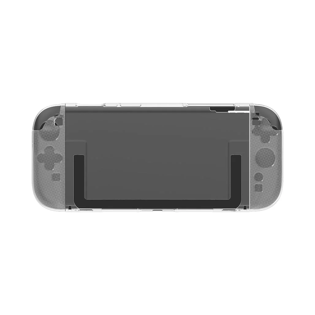 GamerTek Crystal Clear Protective Case for Nintendo Switch 2 - Slim, Lightweight Silicone Cover