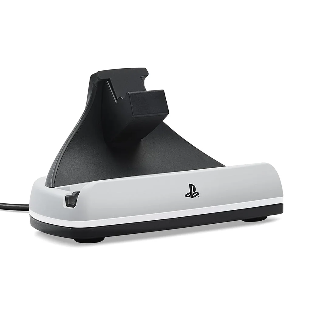 PowerA Charging Station for PlayStation Portal Remote Player - RGB Dock with Lumectra Lighting & Magnetic USB-C - Official PS5 Accessory