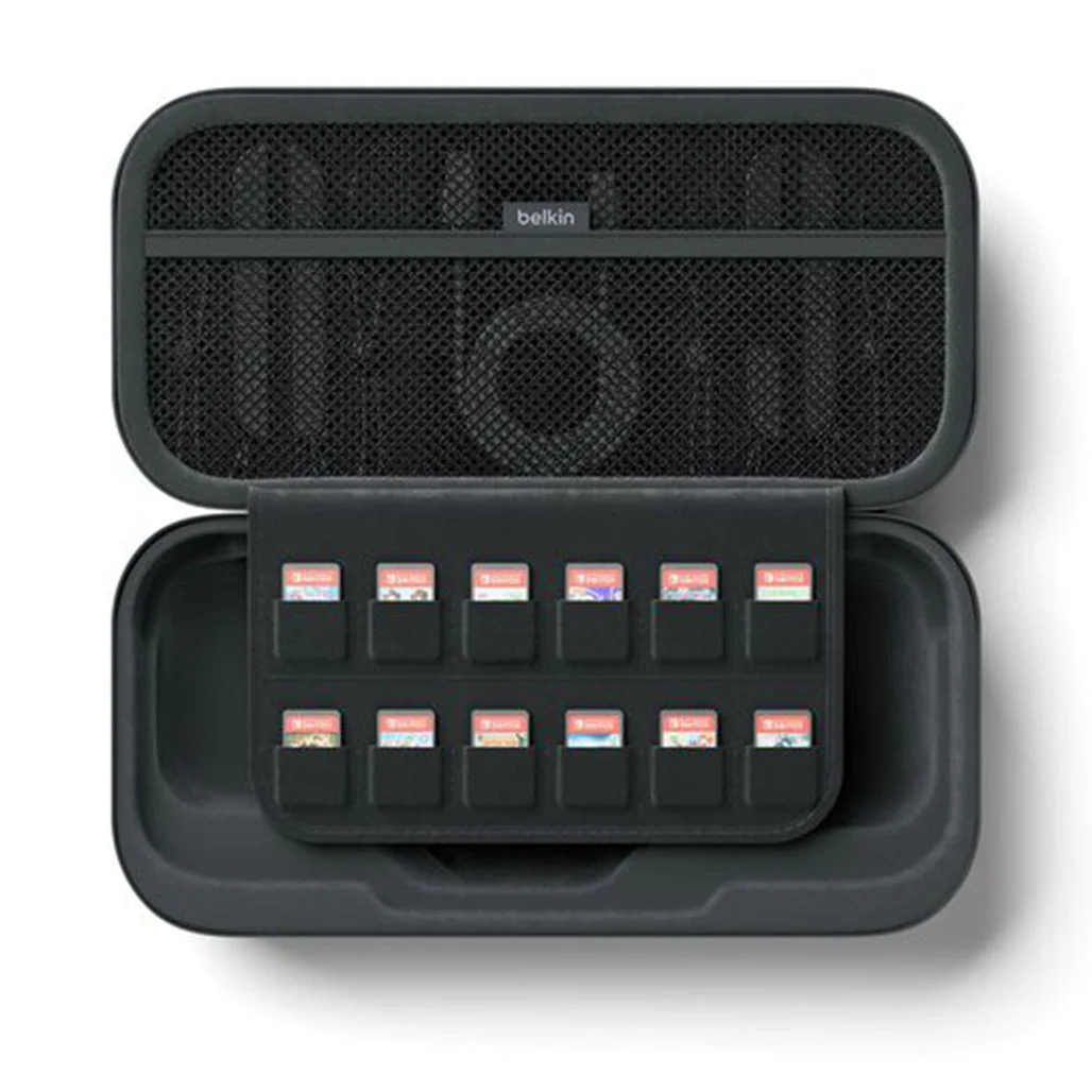 Belkin Gaming Charging Case for Nintendo Switch 2 with 10K Power Bank & Protective Travel Storage