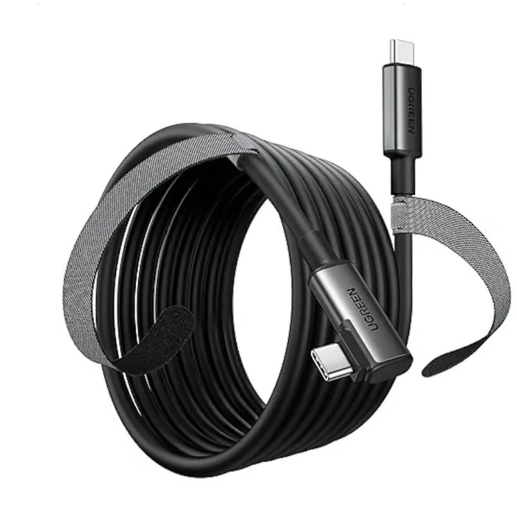 Ugreen 90629 Right Angle USB-C to USB-C Link Cable 5m 5GBPS