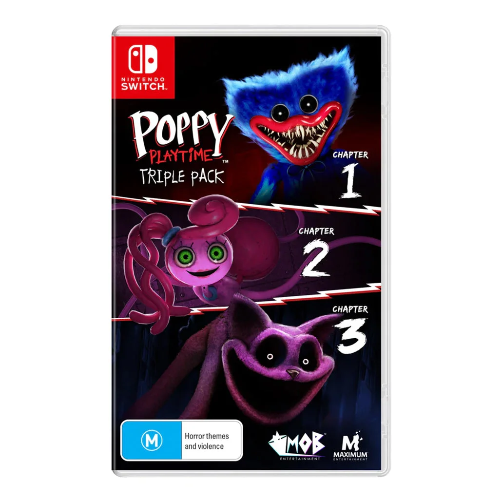 Poppy Playtime Triple Pack for Nintendo Switch