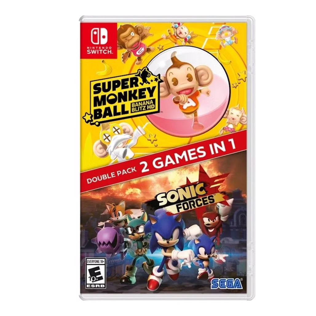 Sonic Forces + Super Monkey Ball: Banana Blitz HD Double Pack for Nintendo Switch