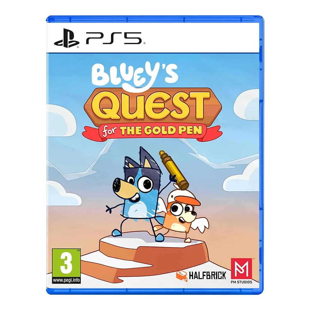 Bluey's Quest for the Gold Pen for PS5
