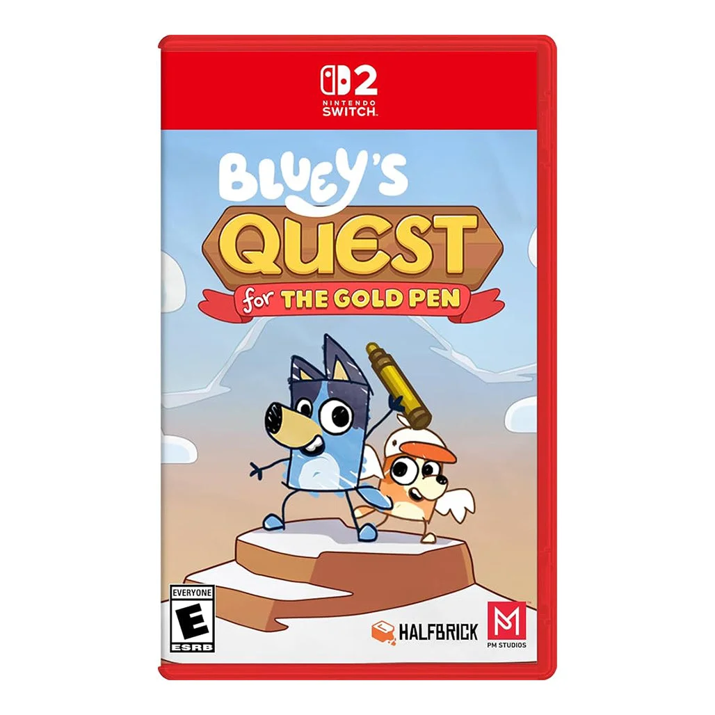 Bluey's Quest for the Gold Pen for Nintendo Switch 2