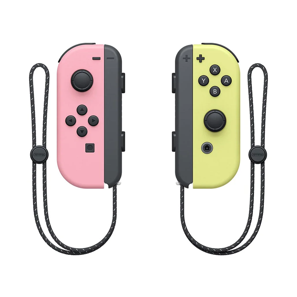 Nintendo Joy-Con (L/R) Pastel Pink and Pastel Yellow Controllers