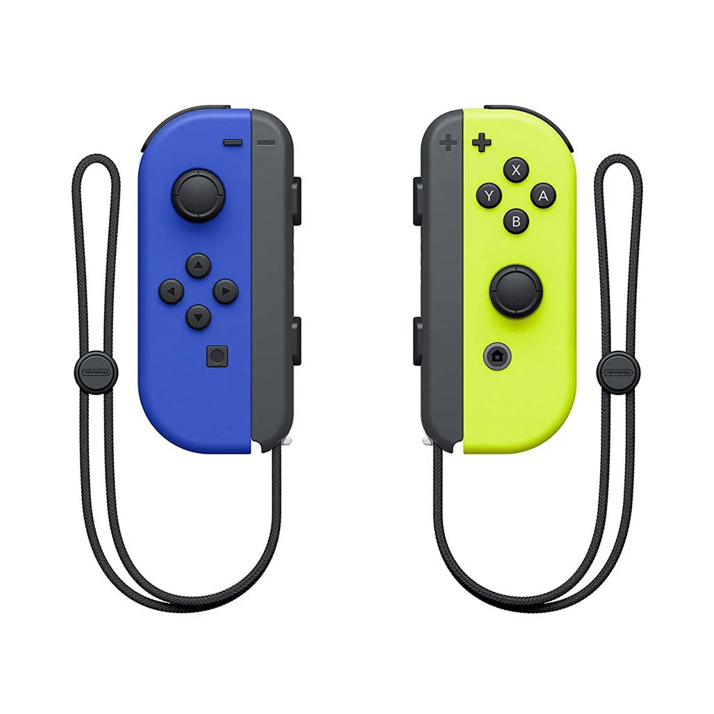 Nintendo Joy-Con (L/R) Blue and Neon Yellow Controllers