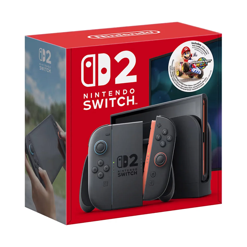 Nintendo Switch 2 + Mario Kart World Bundle
