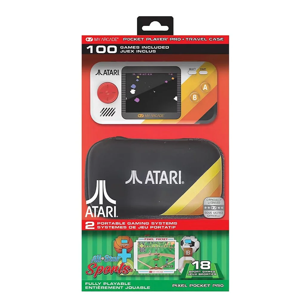 My Arcade Atari Pocket Player Pro Bundle