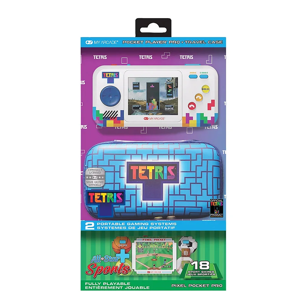 My Arcade Tetris Retro Gaming Console Bundle