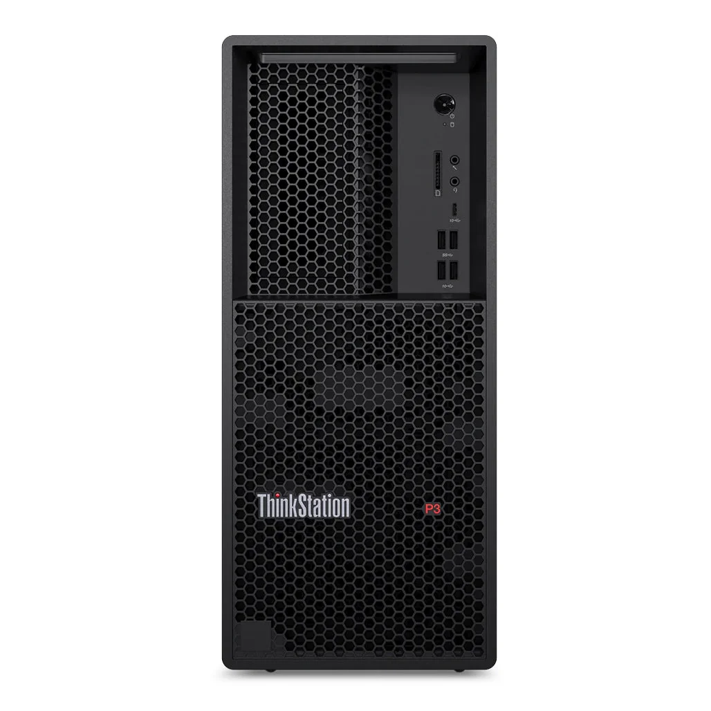 Lenovo ThinkStation P3 Tower Workstation 30GUX50900 - Core i7-14700 vPro - 64GB Ram - 1TB SSD - NVIDIA® T1000 8GB GDDR6