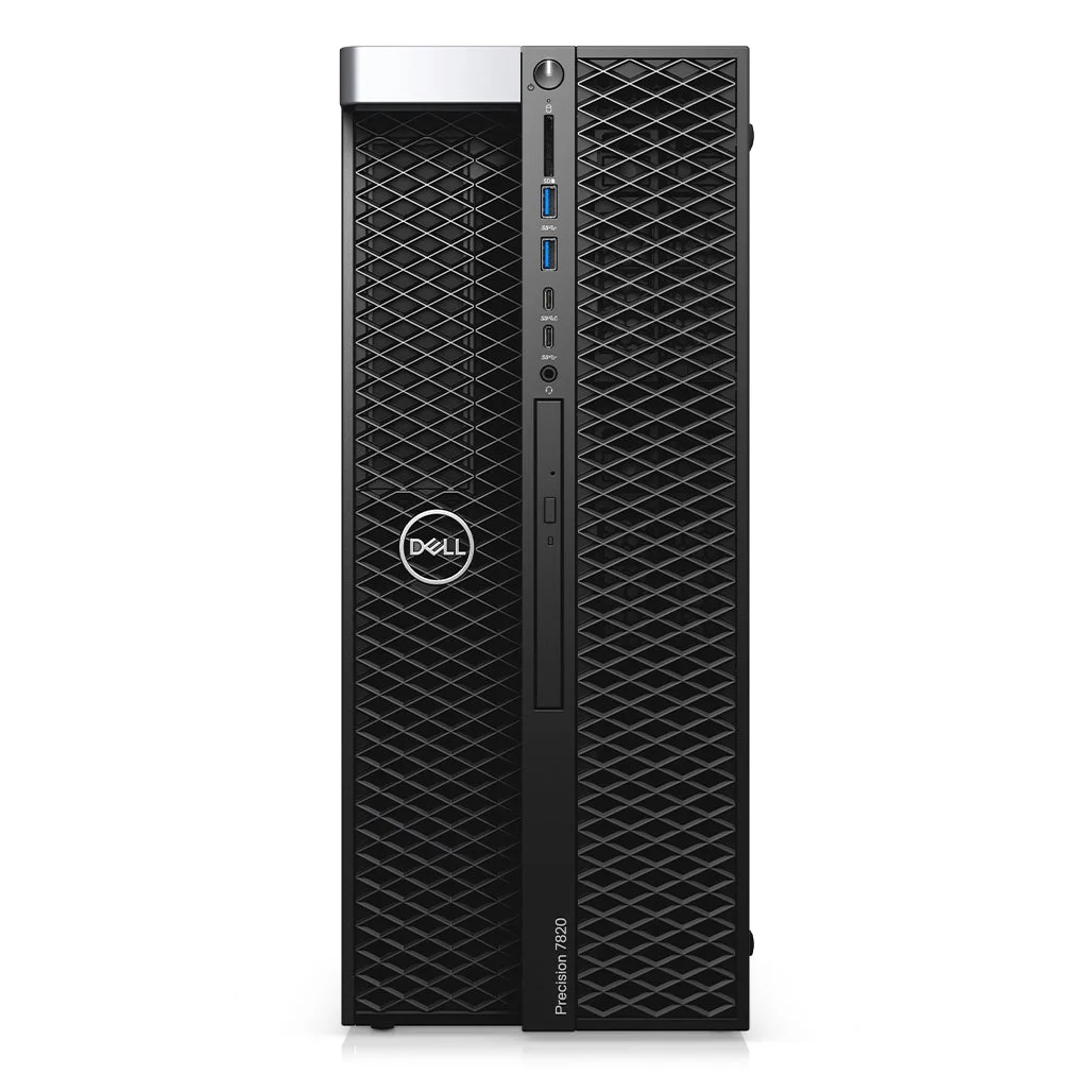 Dell Precision Tower Workstation T7820 - Dual Intel® Xeon® Gold 6234 - 64GB Ram - 512GB SSD - NVIDIA® T1000 4GB