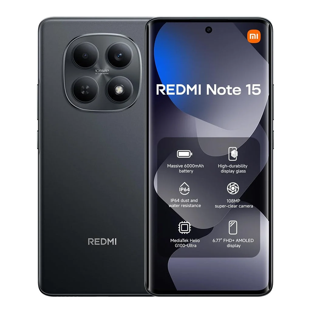 Xiaomi Redmi Note 15 4G - 8GB/256GB Storage