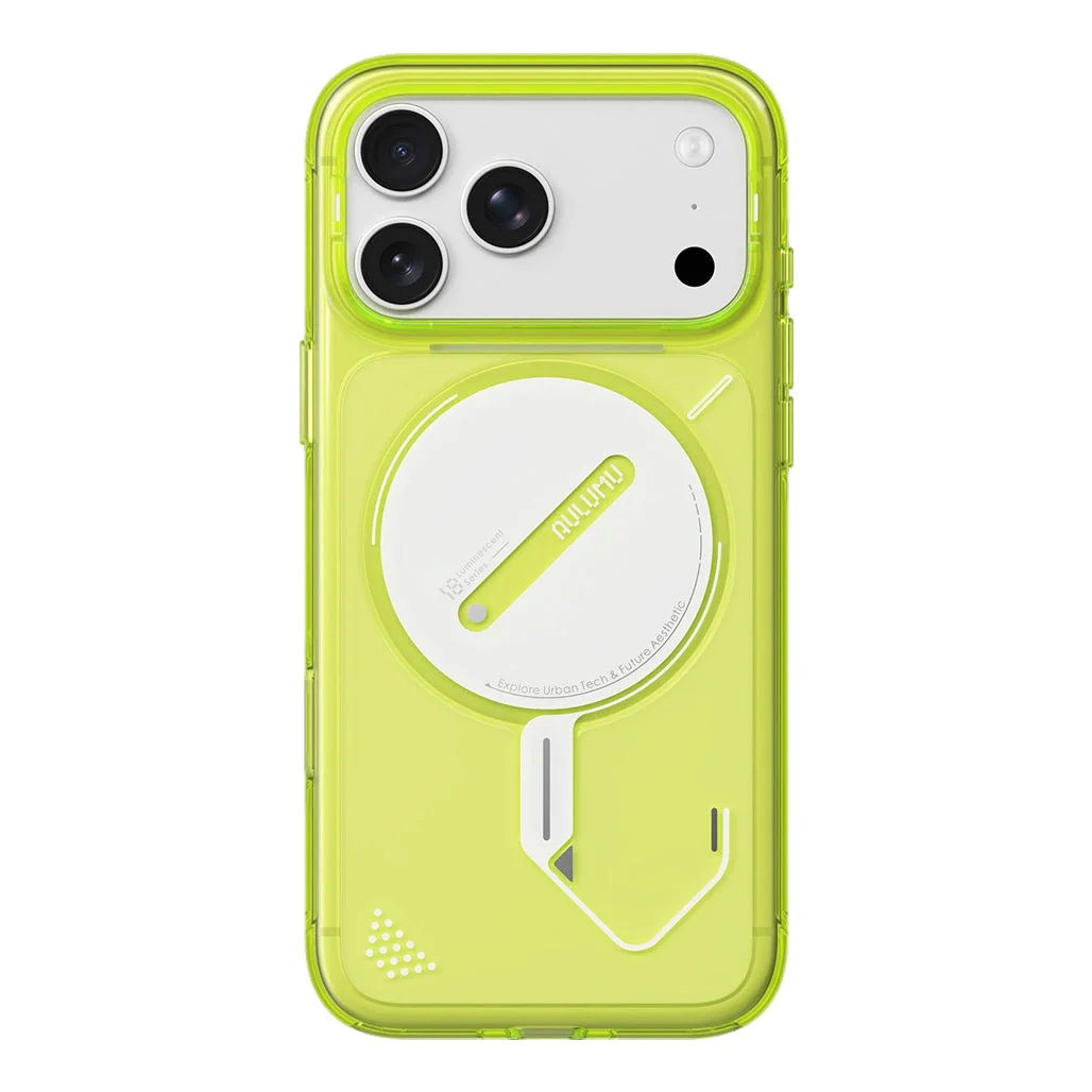 Aulumu A18 Ghost Lumen Transparent MagSafe Case for iPhone 18 Pro Max