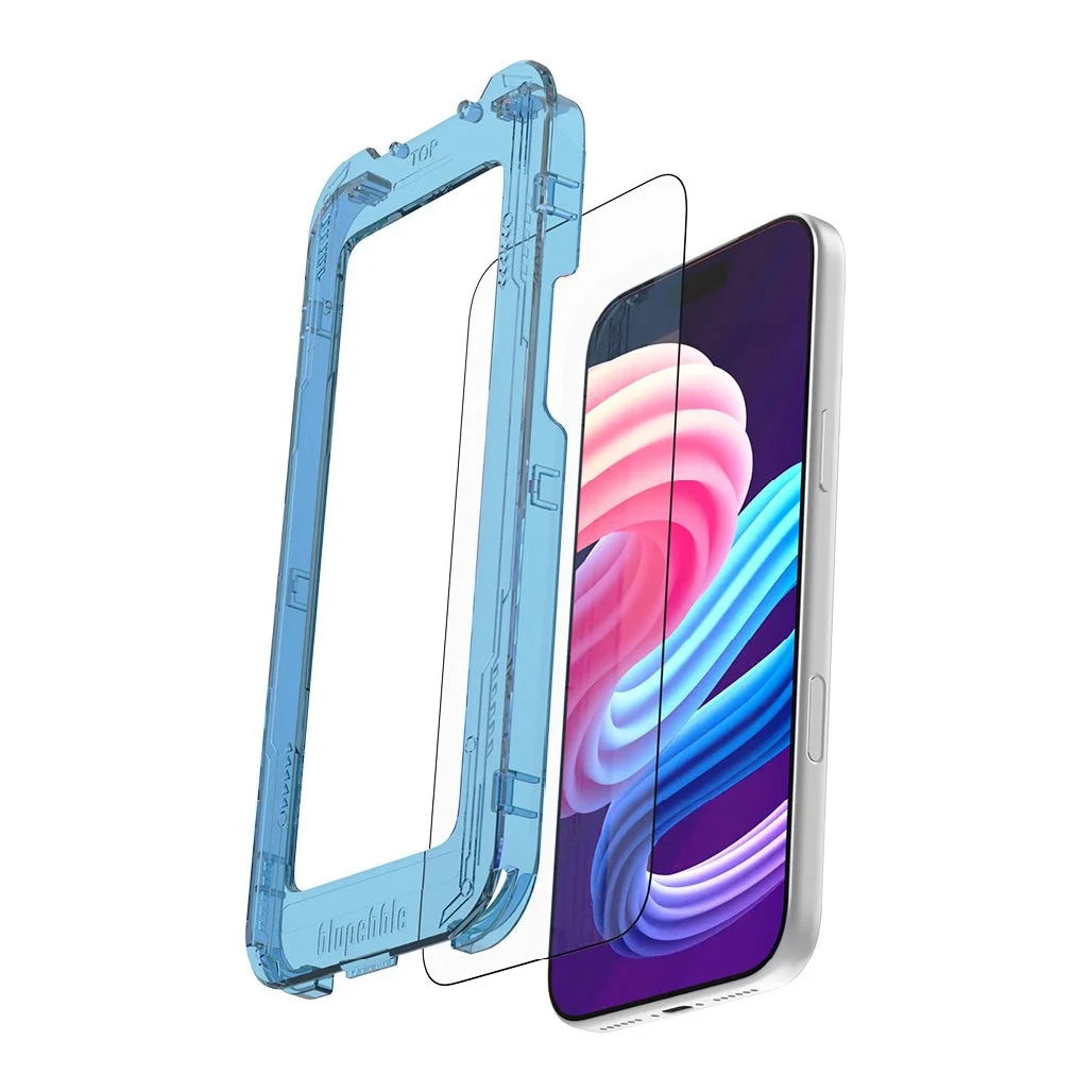 Blupebble Graphene Rock 2.5D Glass Protector for iPhone 18 Series Clear