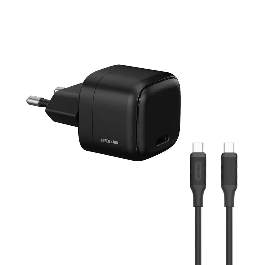 Green Lion Nexio Single Port Wall Charger EU Plug 20W