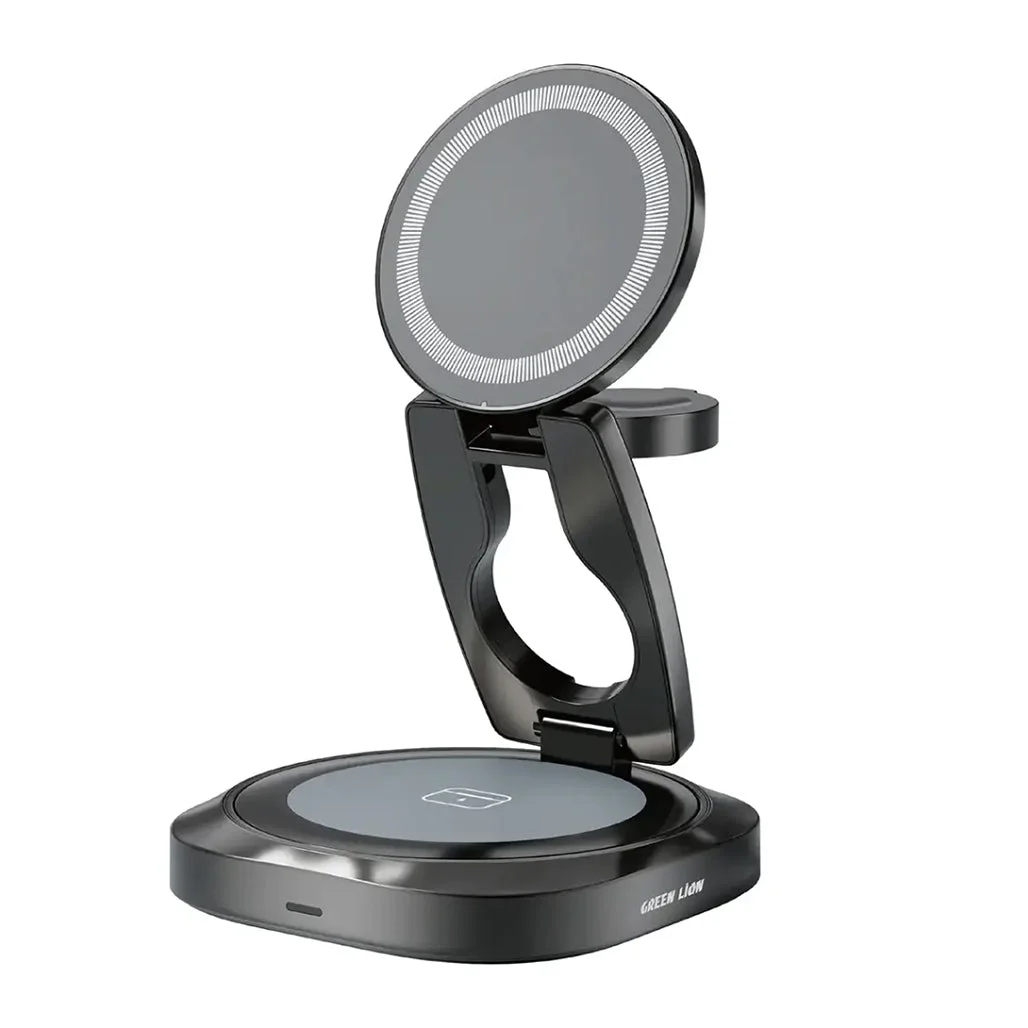 Green Lion Qi2.2 Mag Flex 3-in-1 Wireless Charger
