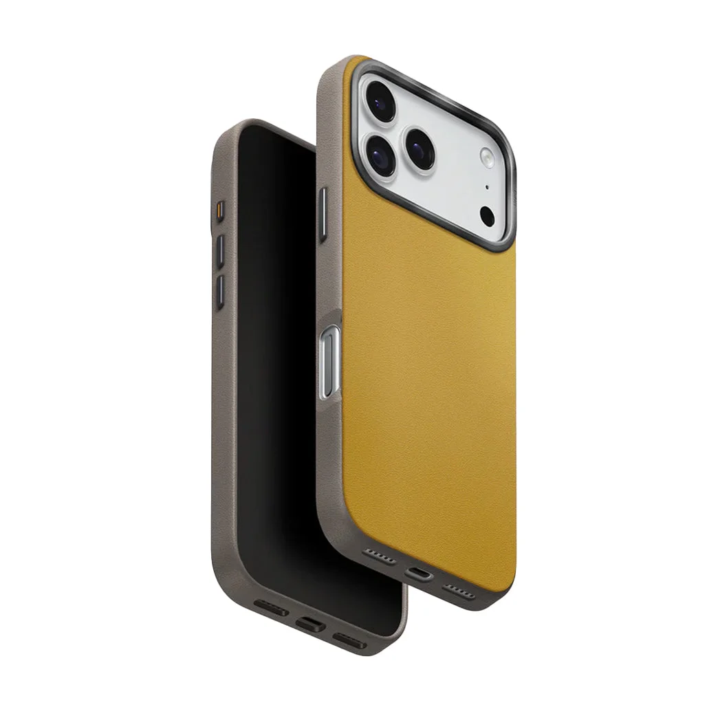 Uniq Lyden DS Dual-Tone Leatherette Case for iPhone 17 Series