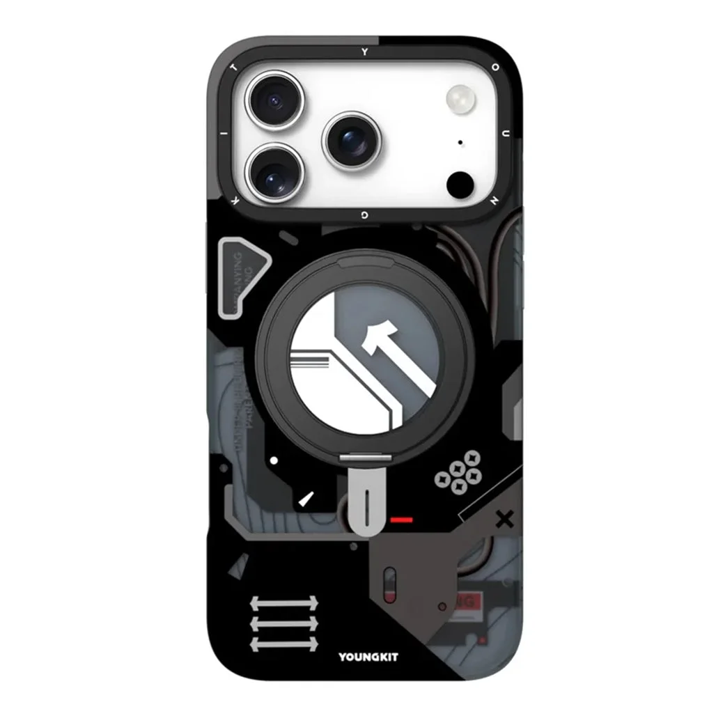 YOUNGKIT Magnetic Case for iPhone 17 Series with 360° Kickstand