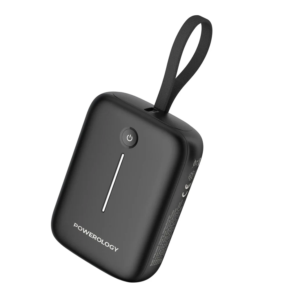 Powerology 10000mAh Power Bank - PPBCHA66-BK
