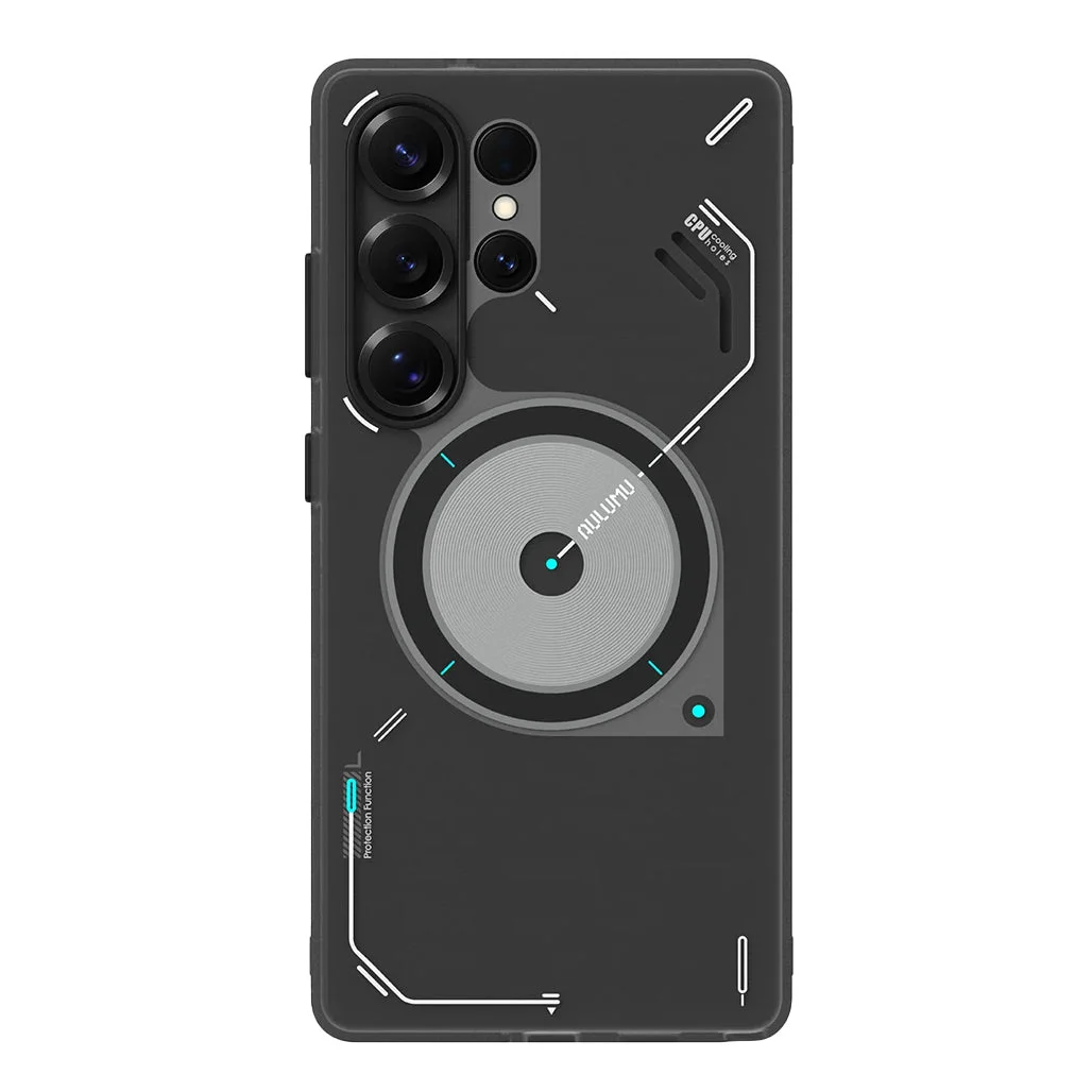 AULUMU S25 Frosted Case for Galaxy S25 Ultra – Glow-in-the-Dark