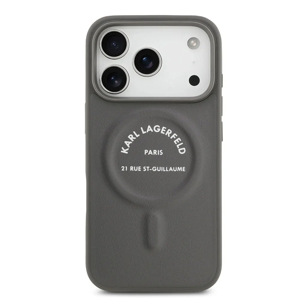 Karl Lagerfeld MagSafe Case with RSG Logo - iPhone 17 Pro Max