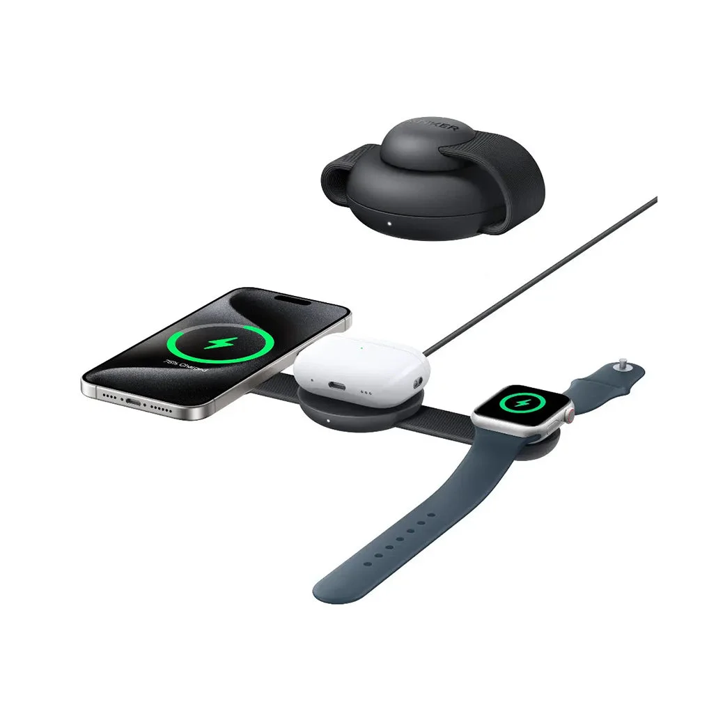 Anker MagGo 3-in-1 Foldable Charging Pad