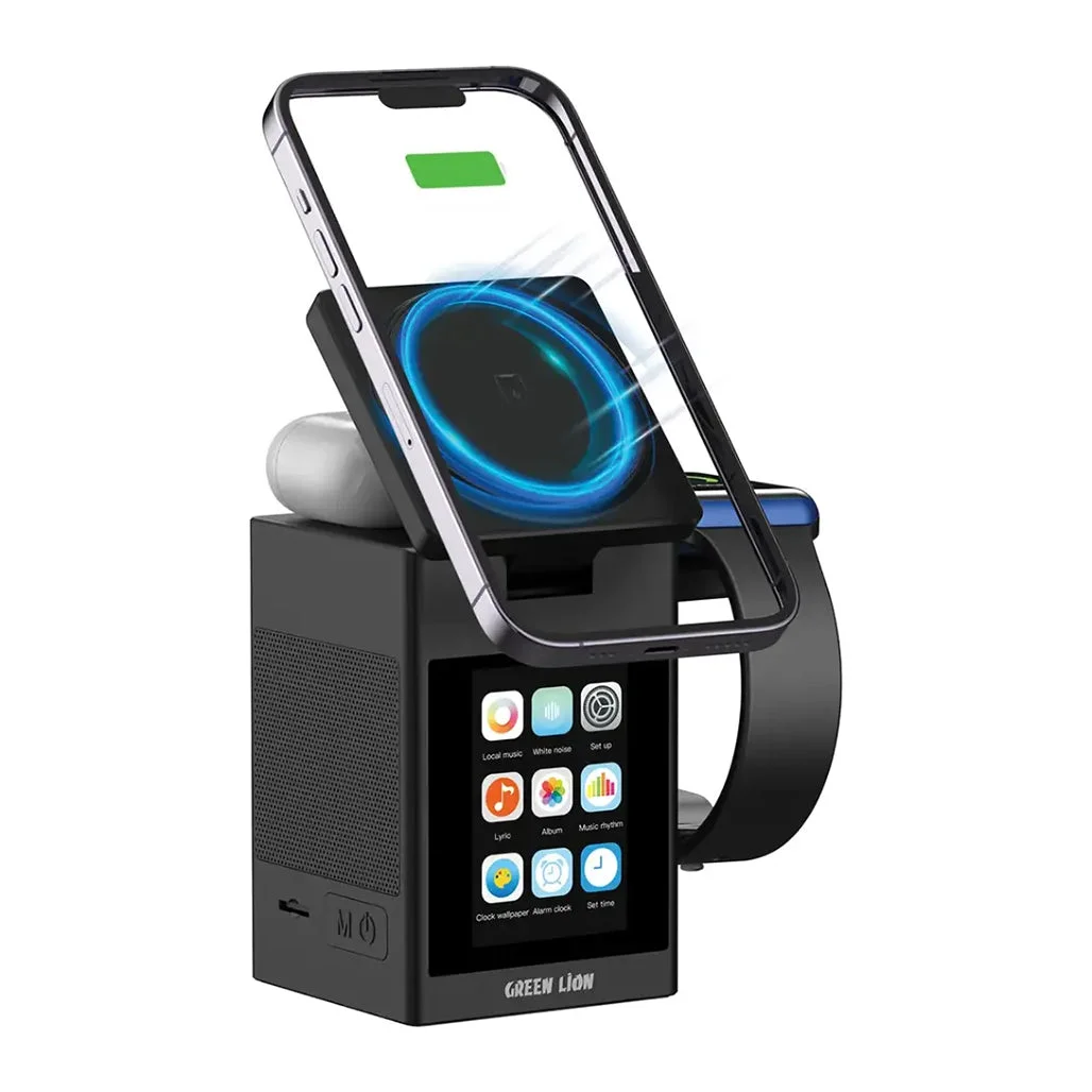 Green Lion Smart Station Pro LCD Display Wireless Charger