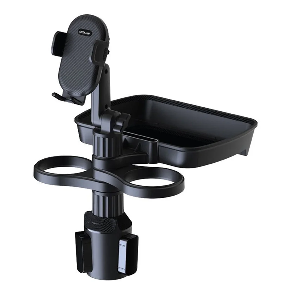 Green Lion Multi-Functional Car Cup Holder with Food Tray